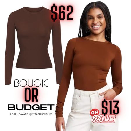 Bougie or Budget. I have both and honestly they're soooo similar. I wear a xs/s.

#LTKfindsunder100 #LTKsalealert #LTKSpringSale