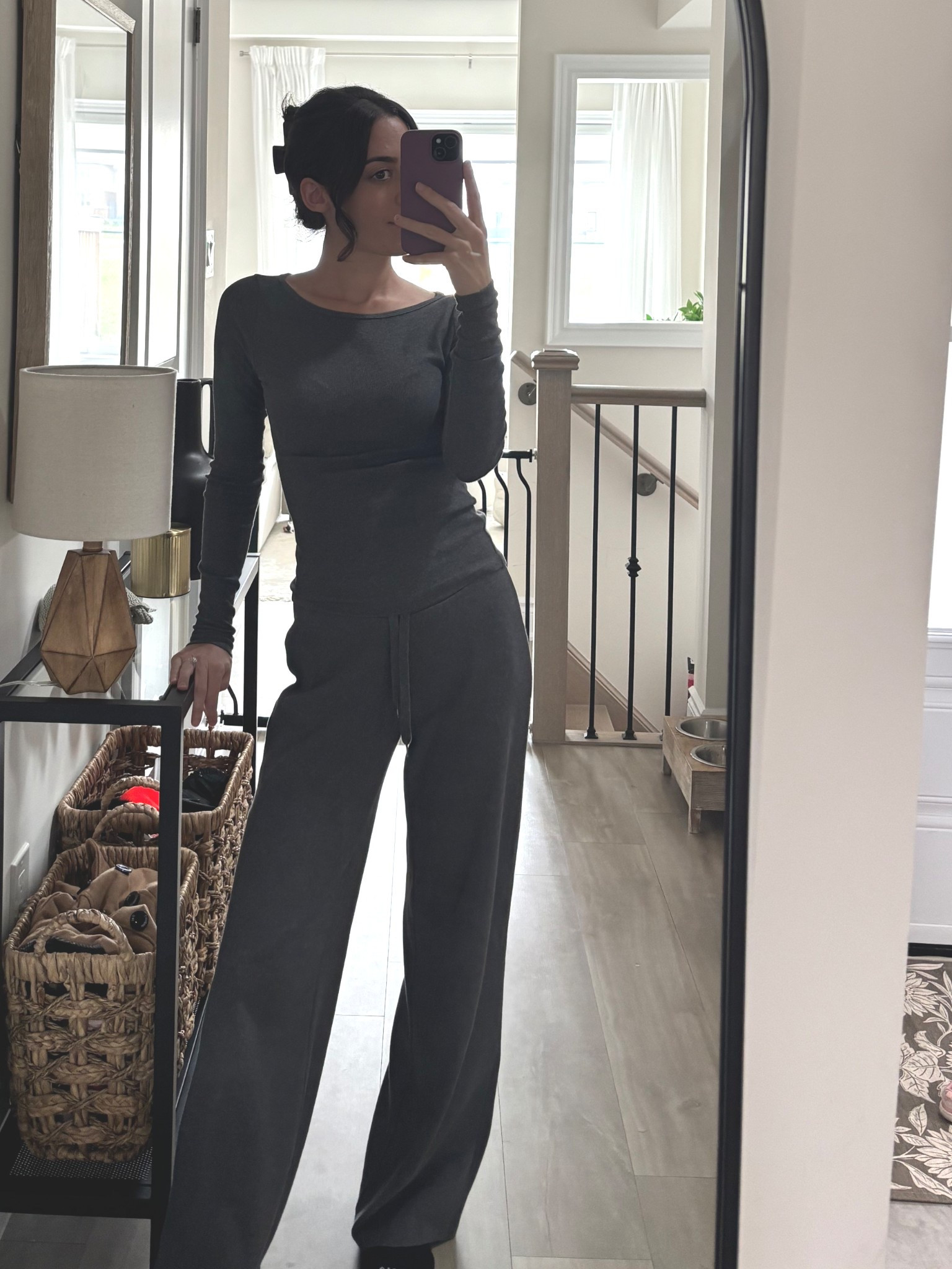 Wearing my comfiest matching set from Aritzia for Canadian Thanksgiving. I’m hosting so I wanted to be comfortable. This is the Homestretch set, comes in many different colours and necklines✨

#FallFashion #MatchingSet #ComfyClothes

#LTKstyletip #LTKfall