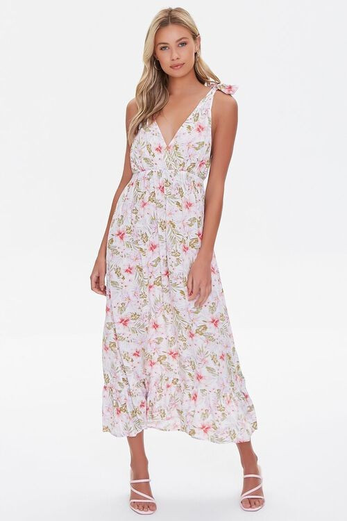 Floral Print Midi Dress | Forever 21 (US)
