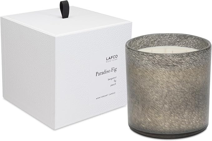 LAFCO New York Luxe 4-Wick Candle, Paradiso Fig - 86 oz - 200-Hour Burn Time - Reusable, Hand Blo... | Amazon (US)