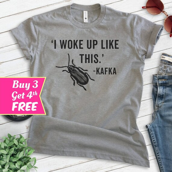 I Woke up Kafka Shirt Unisex T-shirt Funny Kafka Shirt - Etsy | Etsy (US)