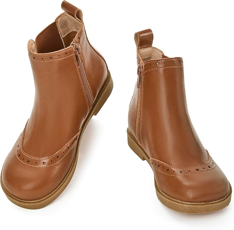 Boys Girls Waterproof Outdoor Side Zipper Comfort Chelsea Ankle Boots Combat Booties (Toddlers/Li... | Amazon (US)