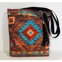 Boho Bag, Ethnic Hippie Aztec Multicolor Hobo Vegan Bag | Etsy (US)