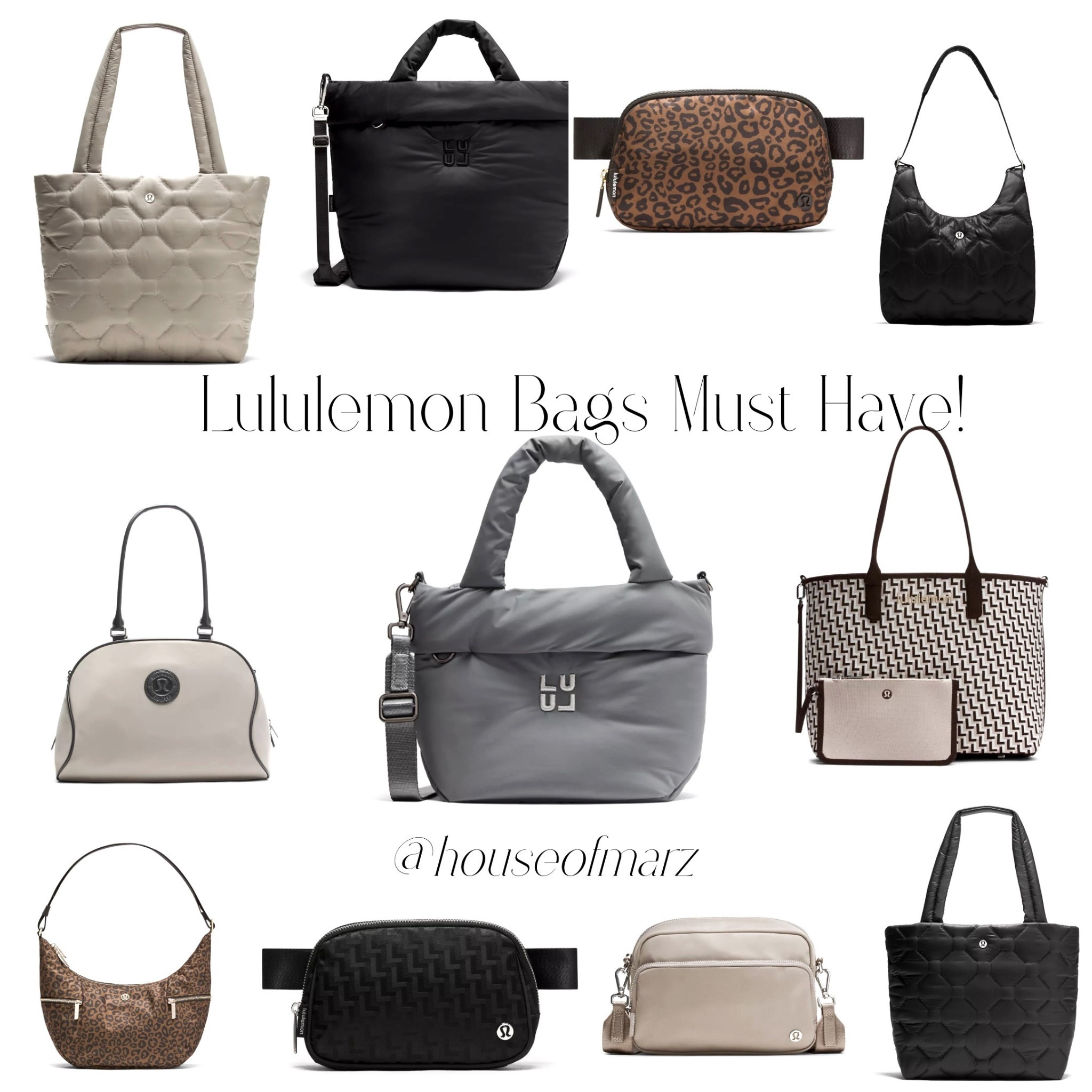 In a need for a gym bag or for travelling? These Lululemon bags are a must have and would make a perfect Christmas gift! 
#Lululemon #LululemonBags #LululemonCrossbody #GymBag #HolidayGiftGuide #GiftGuide

#LTKholiday #LTKgiftguide #LTKfitness