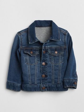 Baby Icon Jersey-Lined Denim Jacket | Gap (US)