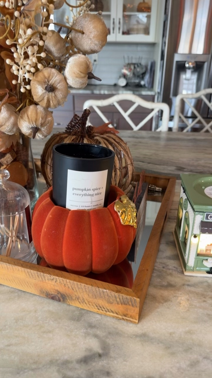 Bath and Body Works Pumpkin Candle Holder