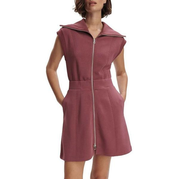 Women's Varley Rebecca Zip-Through Dress XLarge Wild Rhubarb | Scheels Sports