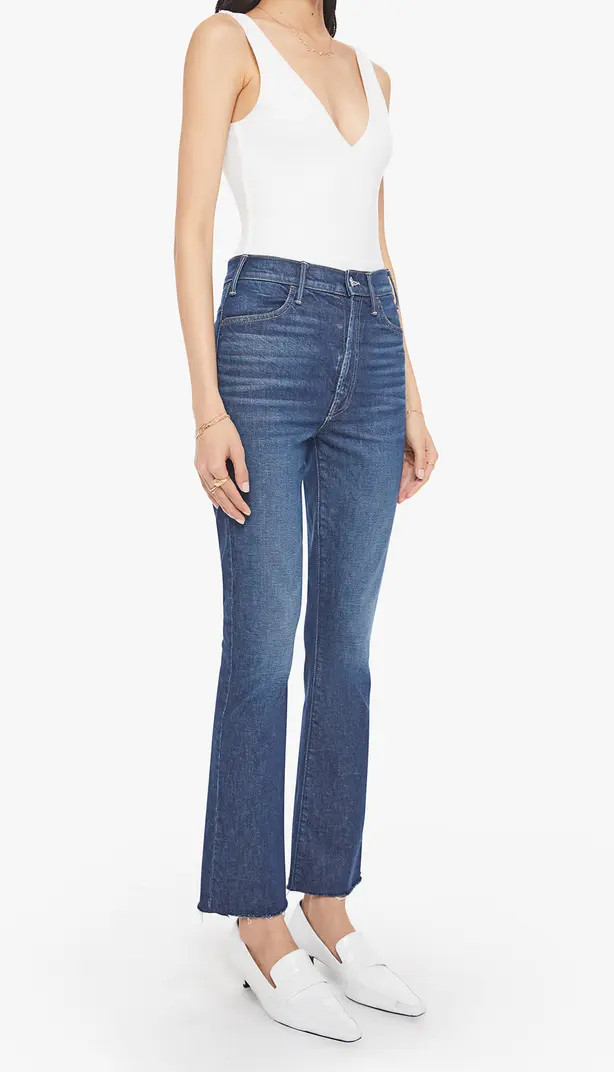The Hustler Fray Ankle Bootcut Jeans | Nordstrom