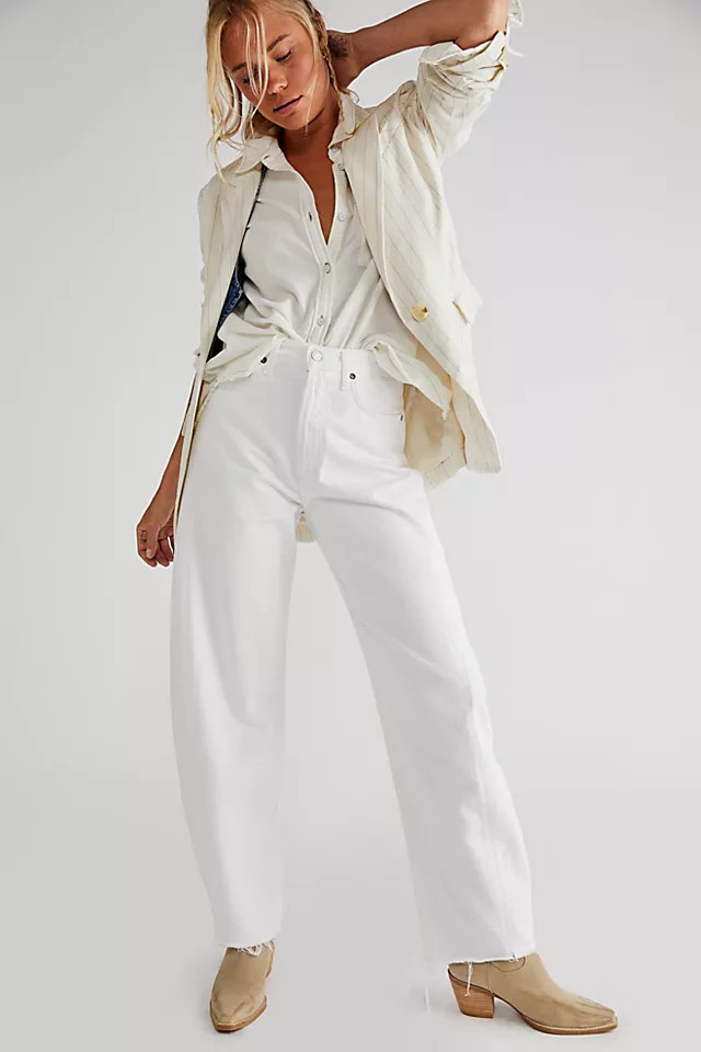 AGOLDE Luna Pieced Jeans | Free People (Global - UK&FR Excluded)