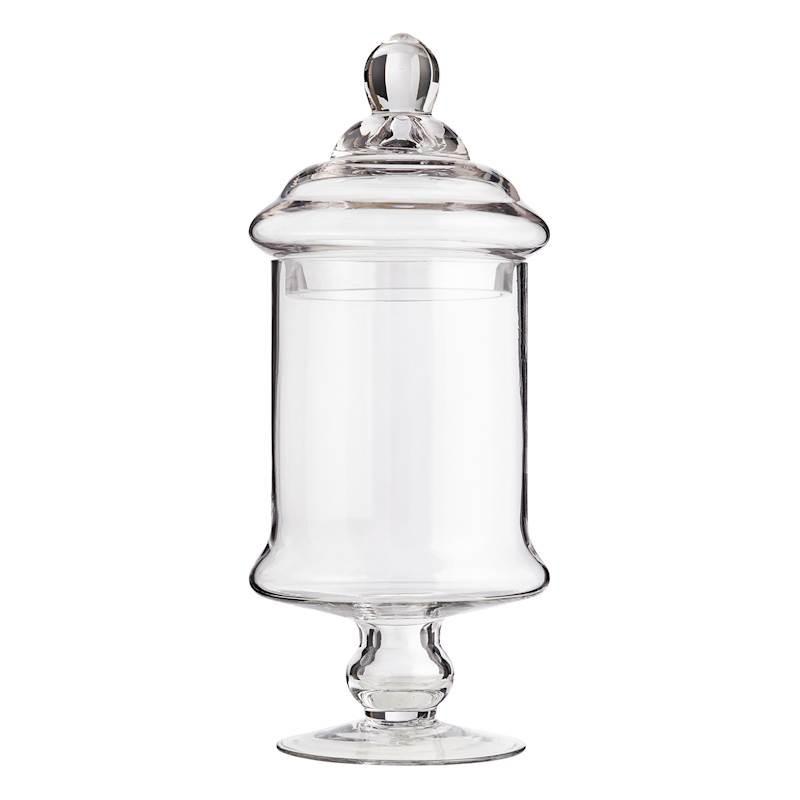 Clear Glass Apothecary Jar, 15" | At Home