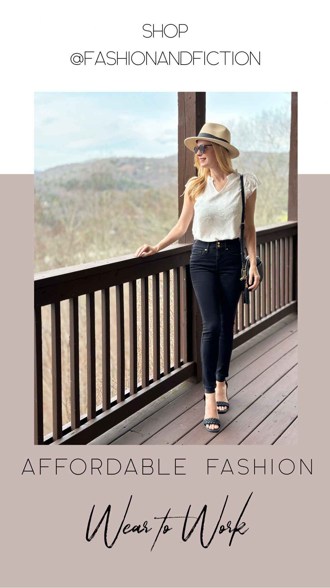 Great white blouse. V neck, cap sleeves, muted floral print detail. 

#LTKFind #LTKworkwear #LTKunder50