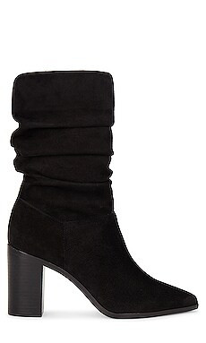 Schutz Ashlee Wedge Bootie in Black from Revolve.com | Revolve Clothing (Global)