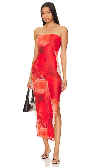 Jamila Maxi Dress in Red Multi | Revolve Clothing (Global)