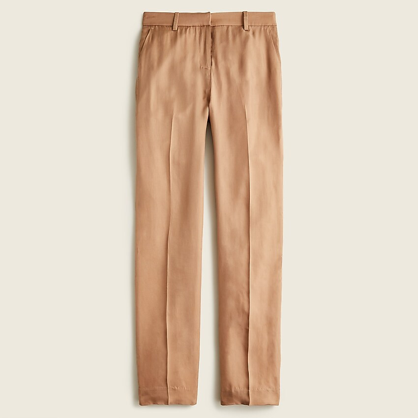 Drapey eco cupro trouser | J. Crew US
