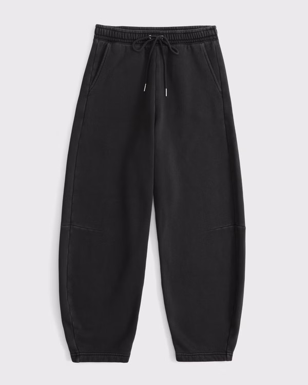 Women's Essential Barrel Sunday Sweatpant | Women's Bottoms | Abercrombie.com | Abercrombie & Fitch (US)