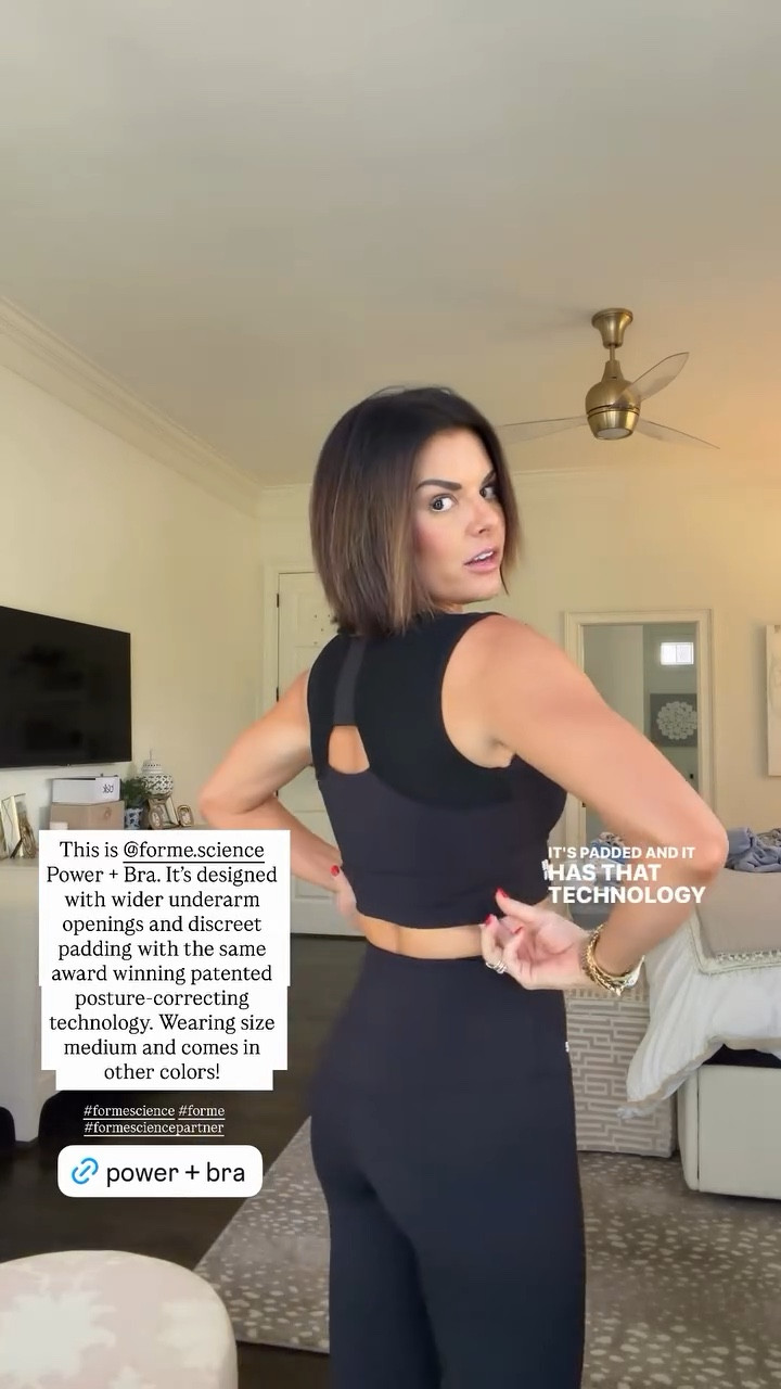 This is @forme.science Power + Bra. It’s designed with wider underarm openings and discreet padding with the same award winning patented posture-correcting technology. 

Right now they are doing a bundle sale! All bundles are 30% off and free shipping on orders over $250+!✨

Wearing size medium and comes in other colors!  #formescience #forme #formesciencepartner

workout set, matching sets, activewear, Katy Harrell 

#LTKfitnessgoals #LTKActive