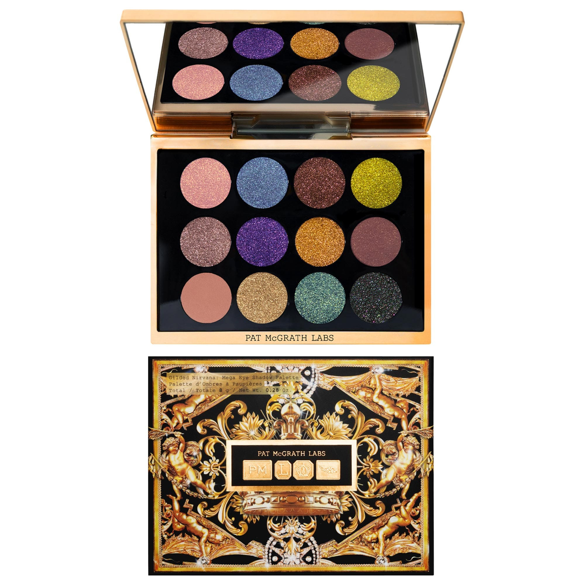 PAT McGRATH LABS GILDED NIRVANA: MEGA EYE SHADOW PALETTE | Sephora (US)