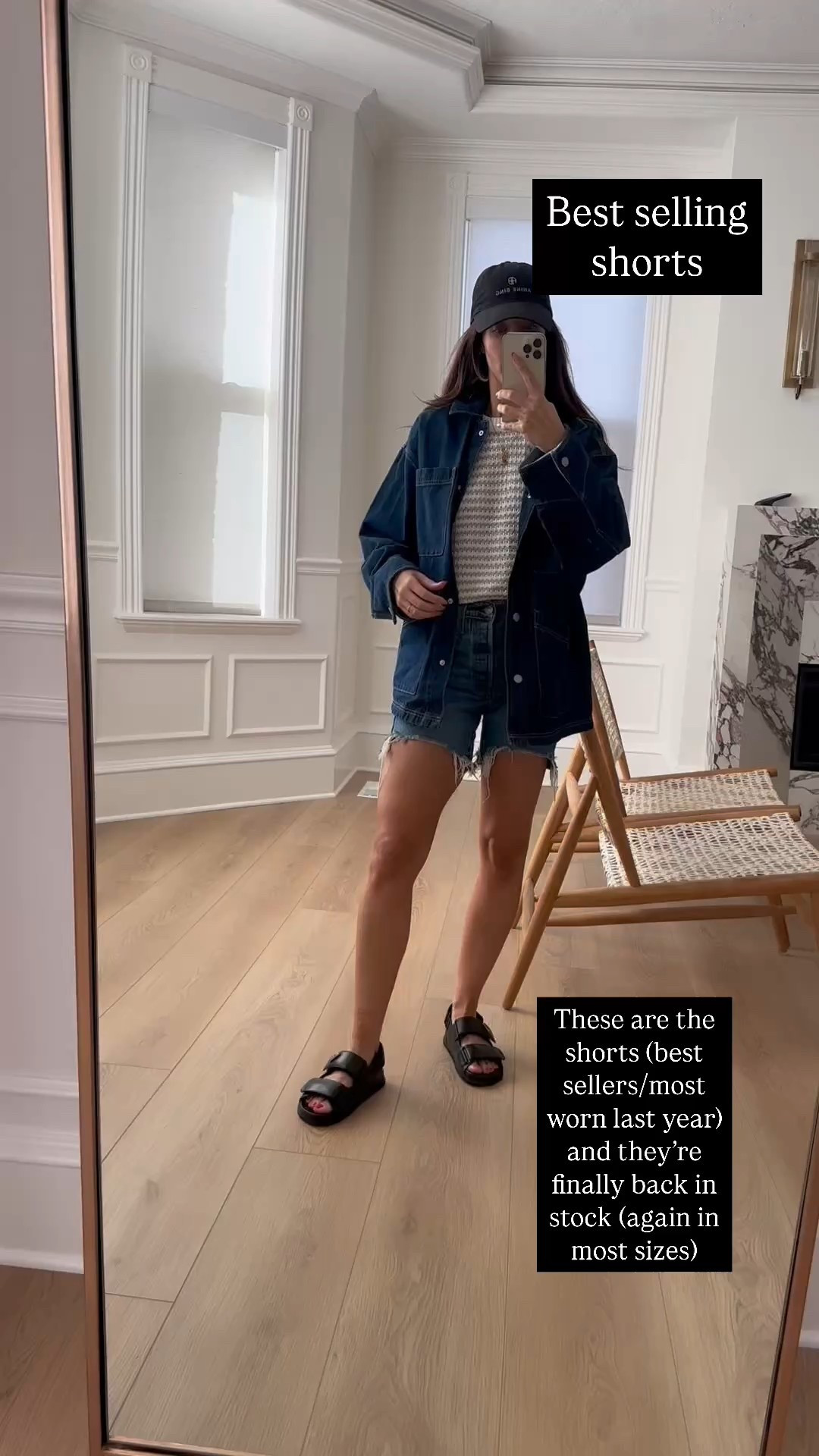 My fav shorts are restocked today! Run! I have size 25 (size up a size) #shorts #springlooks 

#LTKFindsUnder100 #LTKFindsUnder50 #LTKWatchNow