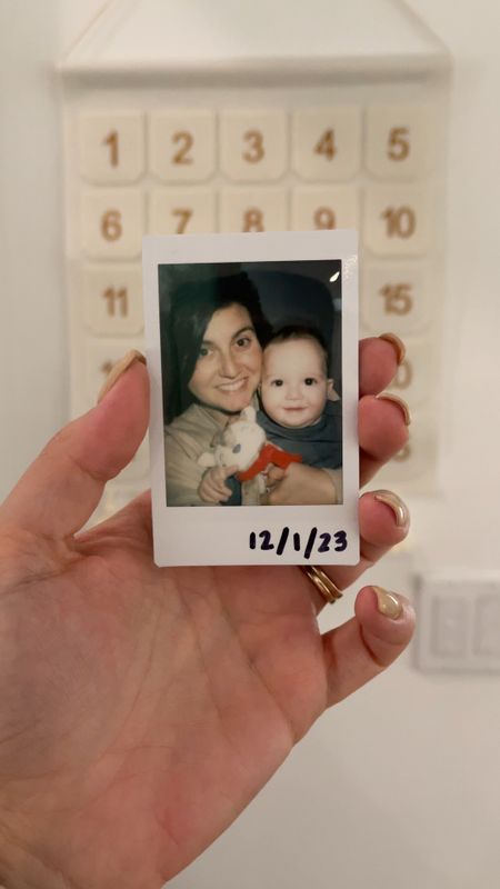Day 1 of our christmas season Polaroid photo advent calendar tradition! Can’t wait to see what it looks like at the end of the month  

#LTKkids #LTKfamily #LTKHoliday