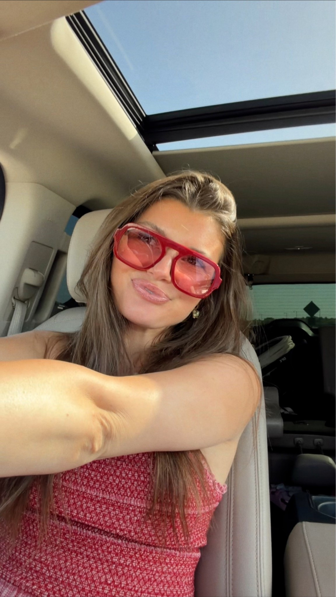 Red Amazon sunglasses! Only $15!!!

#LTKootd #LTKgrwm #LTKdayinmylife