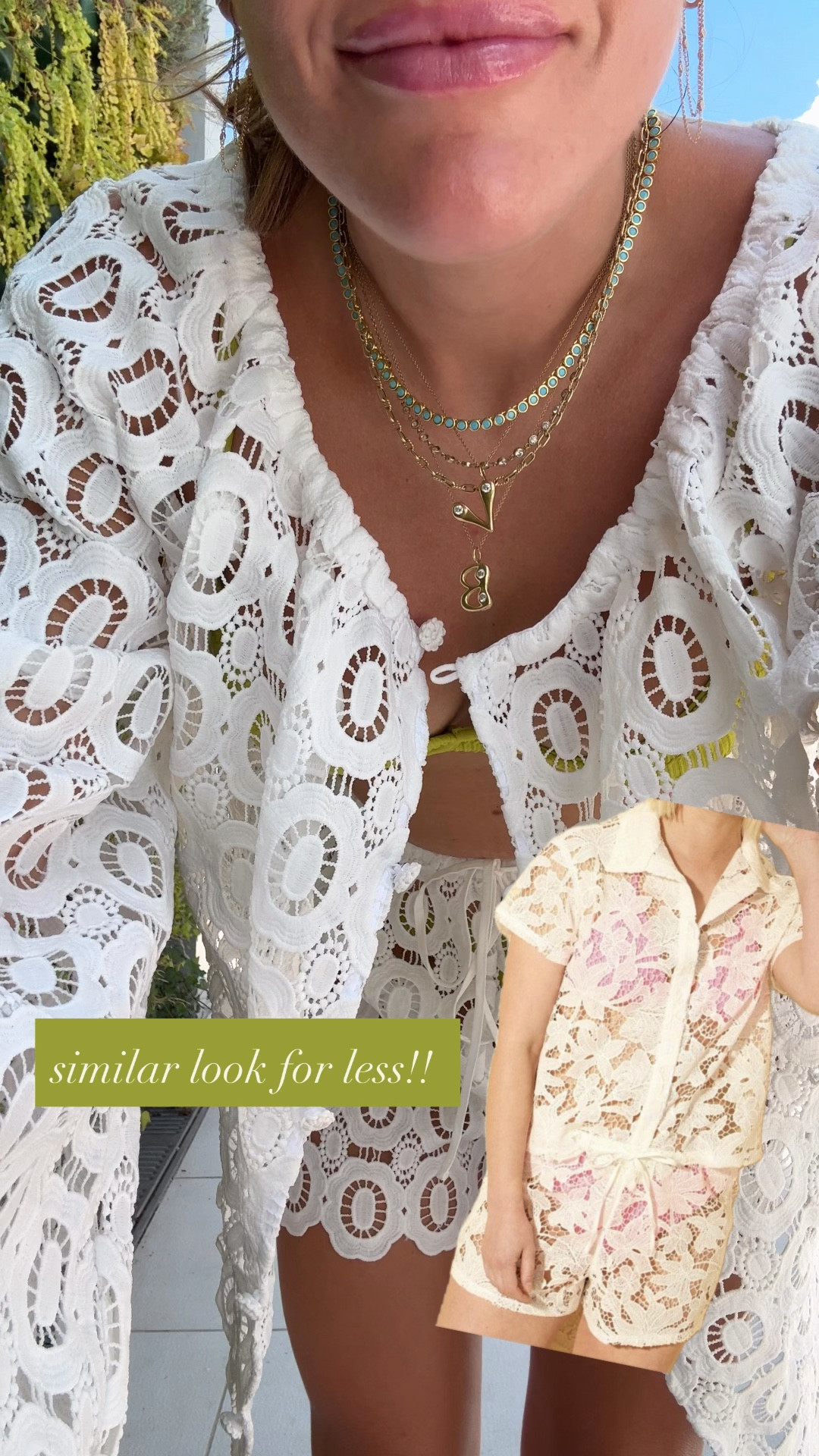 OG coverup is HillHouse, this target find is a great look for less!

#LTKSwim