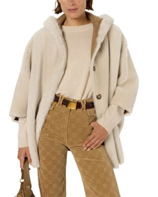Marion Shearling Cape Jacket | Bloomingdale's (US)