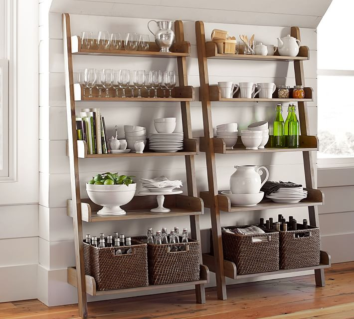 Studio 5-Tier Ladder Shelf | Pottery Barn (US)