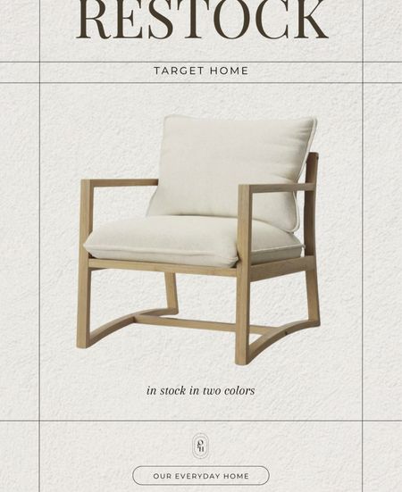 This best selling accent chair from Target is back in stock and available in two colors! 

Target home, accent chair, home decor 

#LTKFindsUnder100 #LTKHome #LTKFindsUnder50