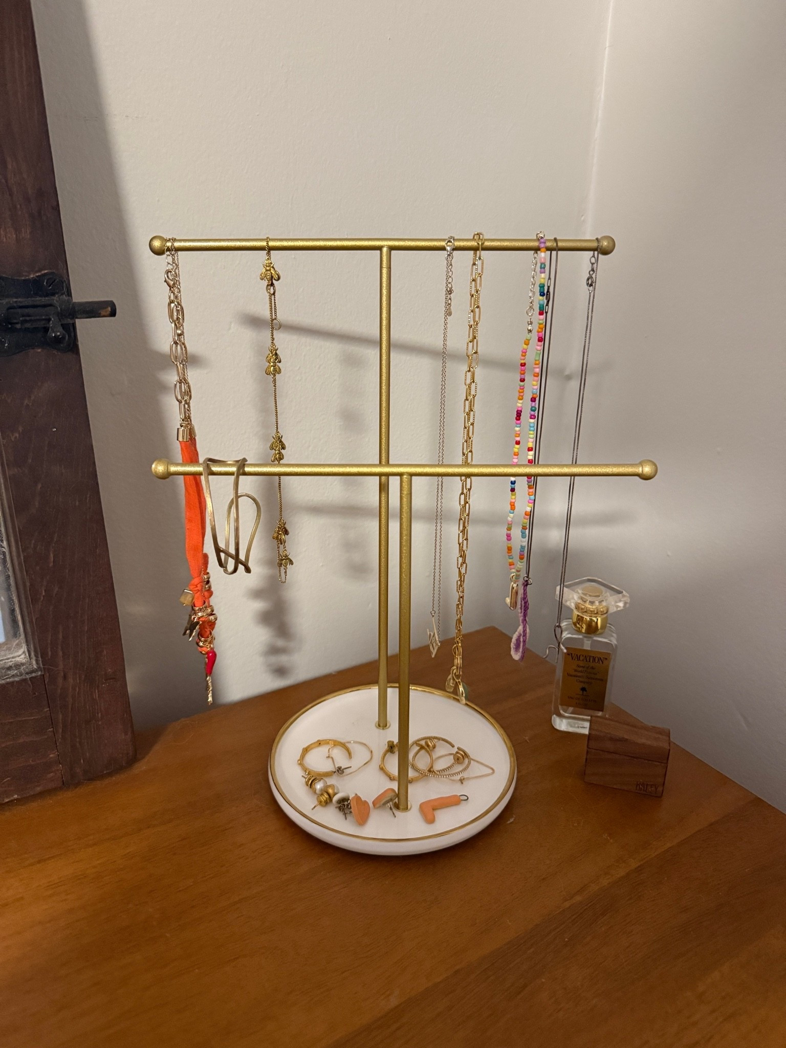 Cutie little jewelry stand so I can actually see all my necklaces!

#LTKmomlife #LTKmorningroutine #LTKHome