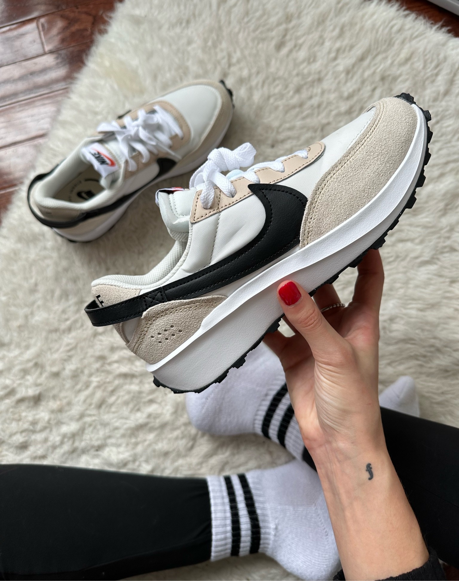 Neutral Nike sneakers UNDER $100 🖤 

#LTKunder100 #LTKSeasonal #LTKshoecrush
