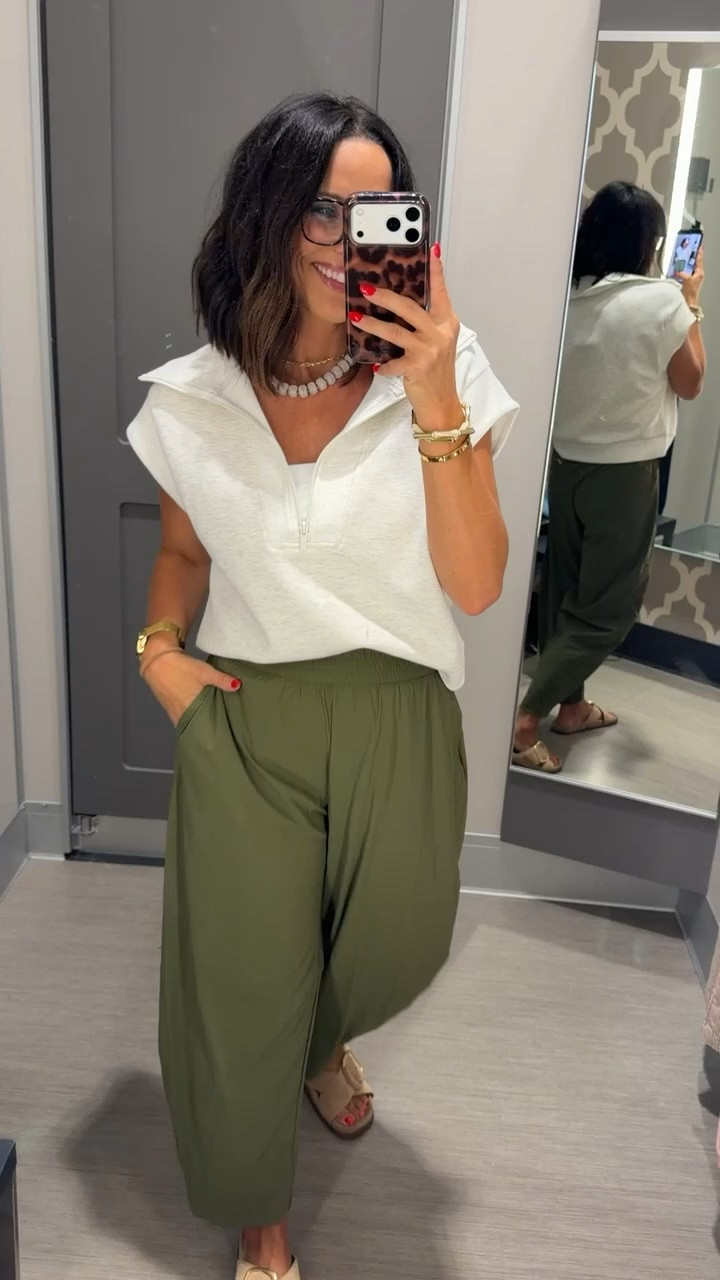 This set looks so much more expensive than it is 🤍💚 The top has such a chic, designer-inspired feel, and these pants are incredibly comfortable. Wearing my true size XS!

#TargetStyle #TargetFinds #TargetFashion #DesignerInspired #AffordableFashion #EverydayStyle #NeutralStyle #FallTransition #LTKStyle #LTKFashion #OOTD #StyleInspo