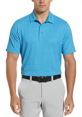 Callaway Golf Men's Chevron Geometric Print Golf Polo Shirt, 2XL | Belk