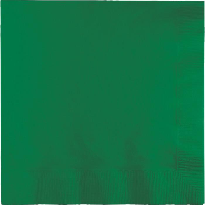 Creative Converting Emerald Green Paper Luncheon Napkin 2Ply, 50/Pkg | Walmart (US)