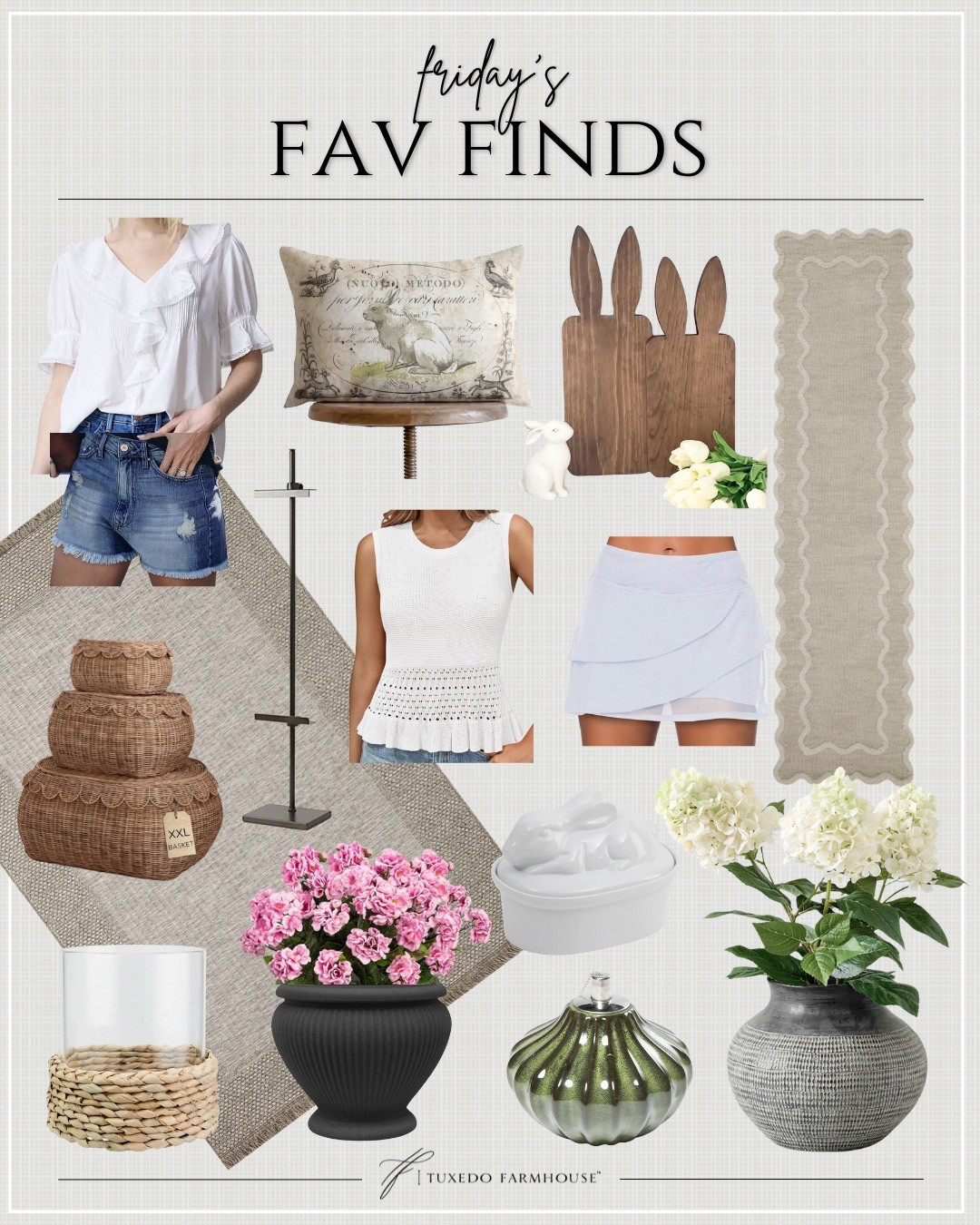 My favorite home decor and fashion finds for the week. Think spring!

#LTKSeasonal #LTKHome #LTKFindsUnder50