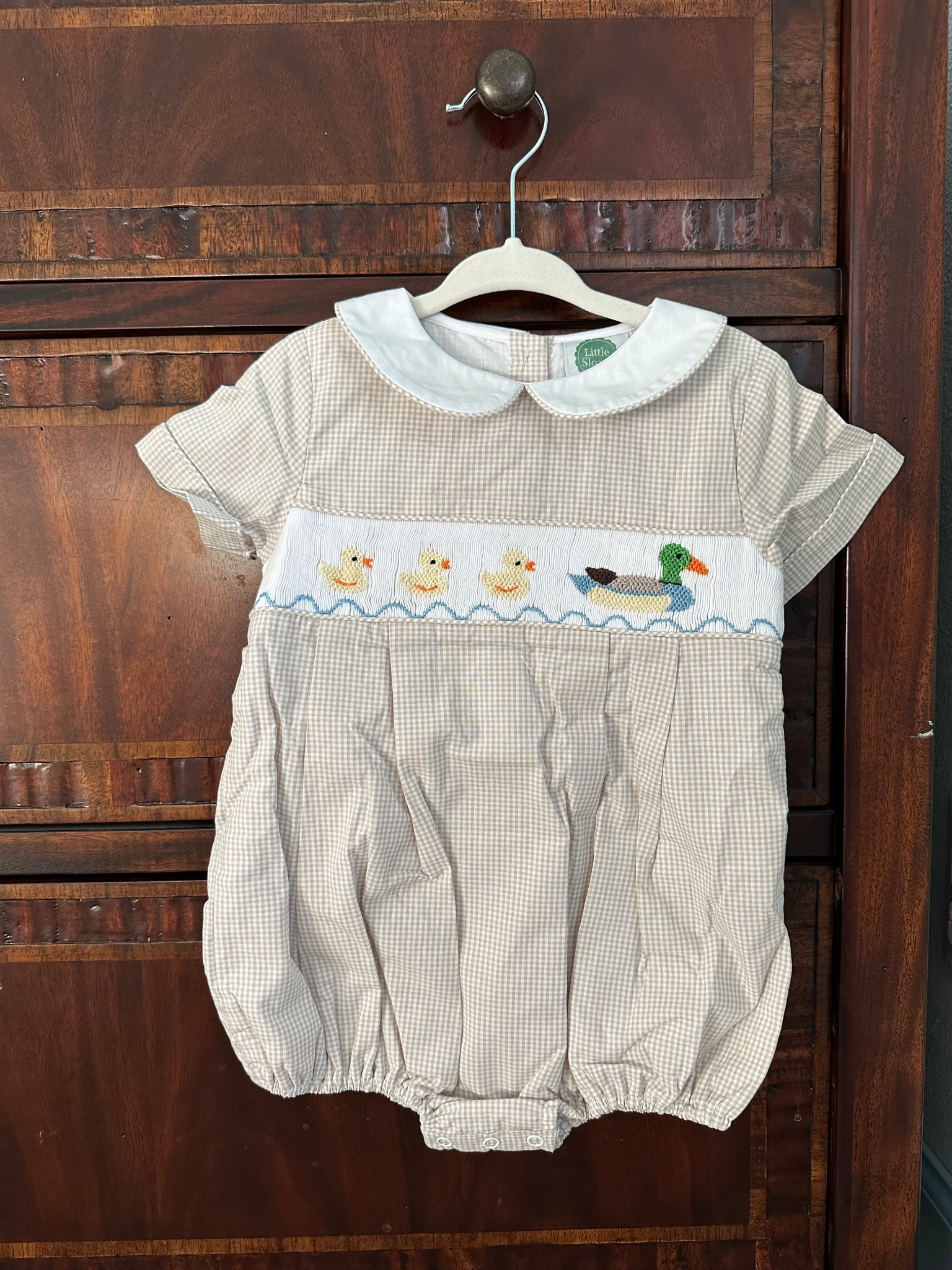 Embroidered duck bubble by Little Sloans 

#LTKFamily #LTKKids #LTKBaby