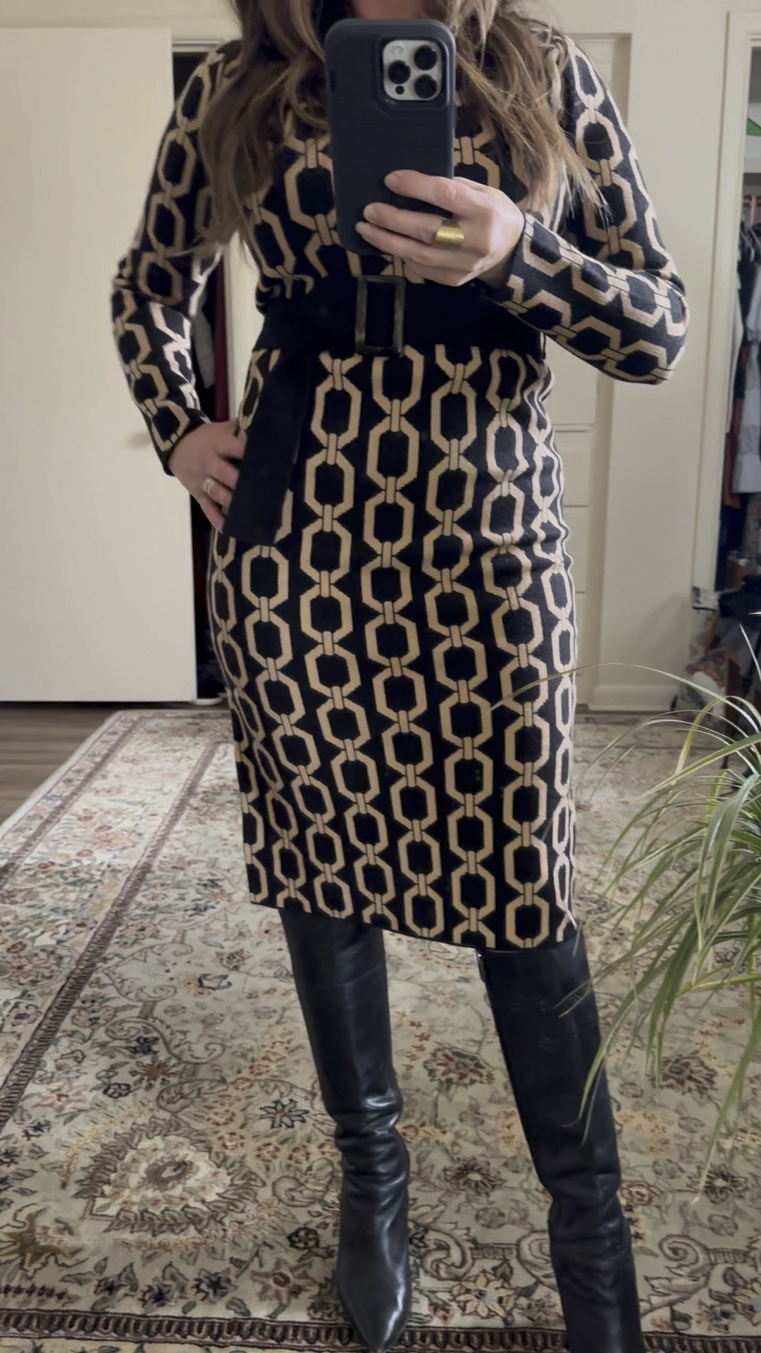 Petite sweater dress - on sale right now! So chic and comfortable. I am 5’1” 122lbs wearing size xs.

#sweaterdress #winterstyle #anntaylor #mididress #petite #petitestyle #agelesspetitestyle #ageless

#LTKsalealert #LTKover40 #LTKfindsunder50