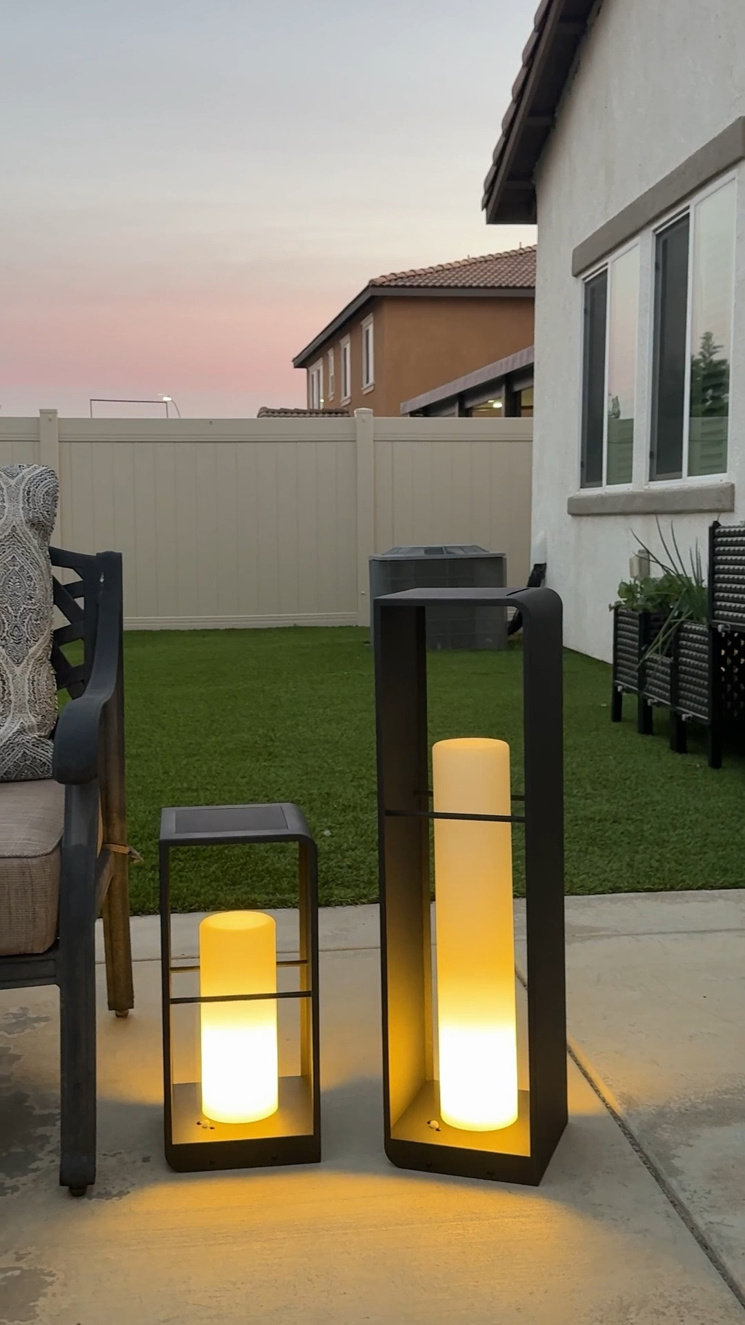 Beautiful solar powered outdoor lamps with remote. Dimmable and comes with mounting accessories. Available in 3 sizes. 

#outdoorlights #solarlights #landscapelighting 

#LTKSaleAlert #LTKHome #LTKSeasonal