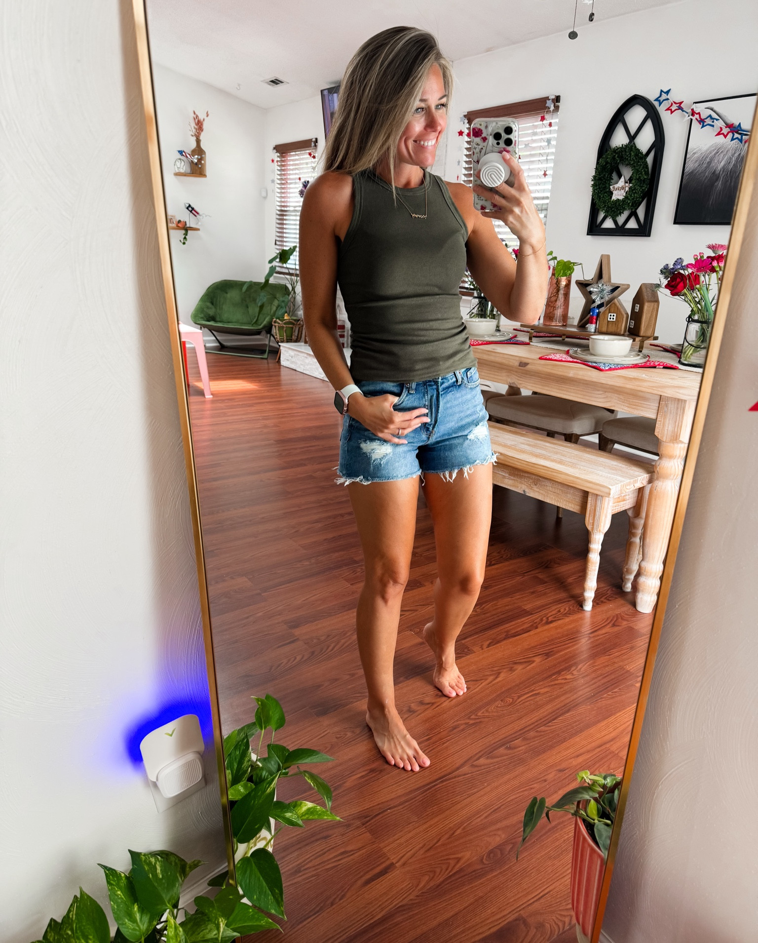 Favorite high neck tank top from Target! Currently on sale. I am in a XS for size reference .

#LTKStyleTip #LTKSummerSales #LTKSaleAlert