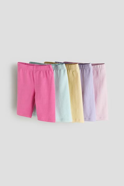 5-pack Cotton Bike Shorts | H&M (US + CA)