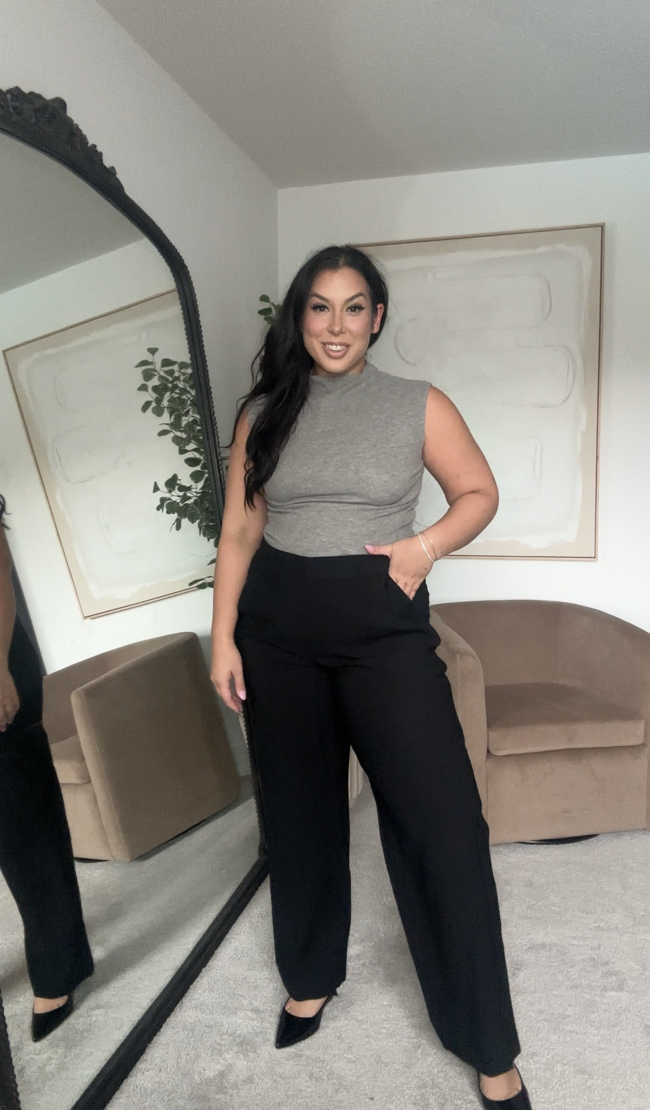 Midsize target workwear outfit! Wearing a size 14 trousers and size M top!
-
-
-
Fall outfit, fall trends, midsize outfit idea, target fashion, target style, lather pants, leather skirt, burgundy, fall fashion, fall inspo, midsize curvy size 12, size 14

#LTKWorkwear #LTKStyleTip #LTKMidsize