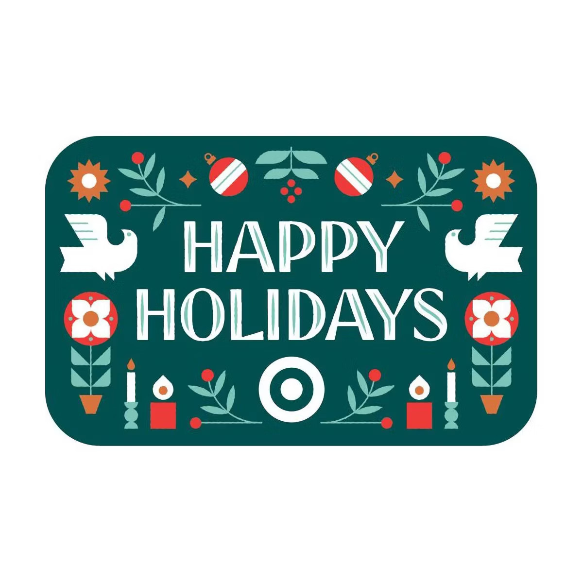 Folksy Happy Holidays Target GiftCard | Target