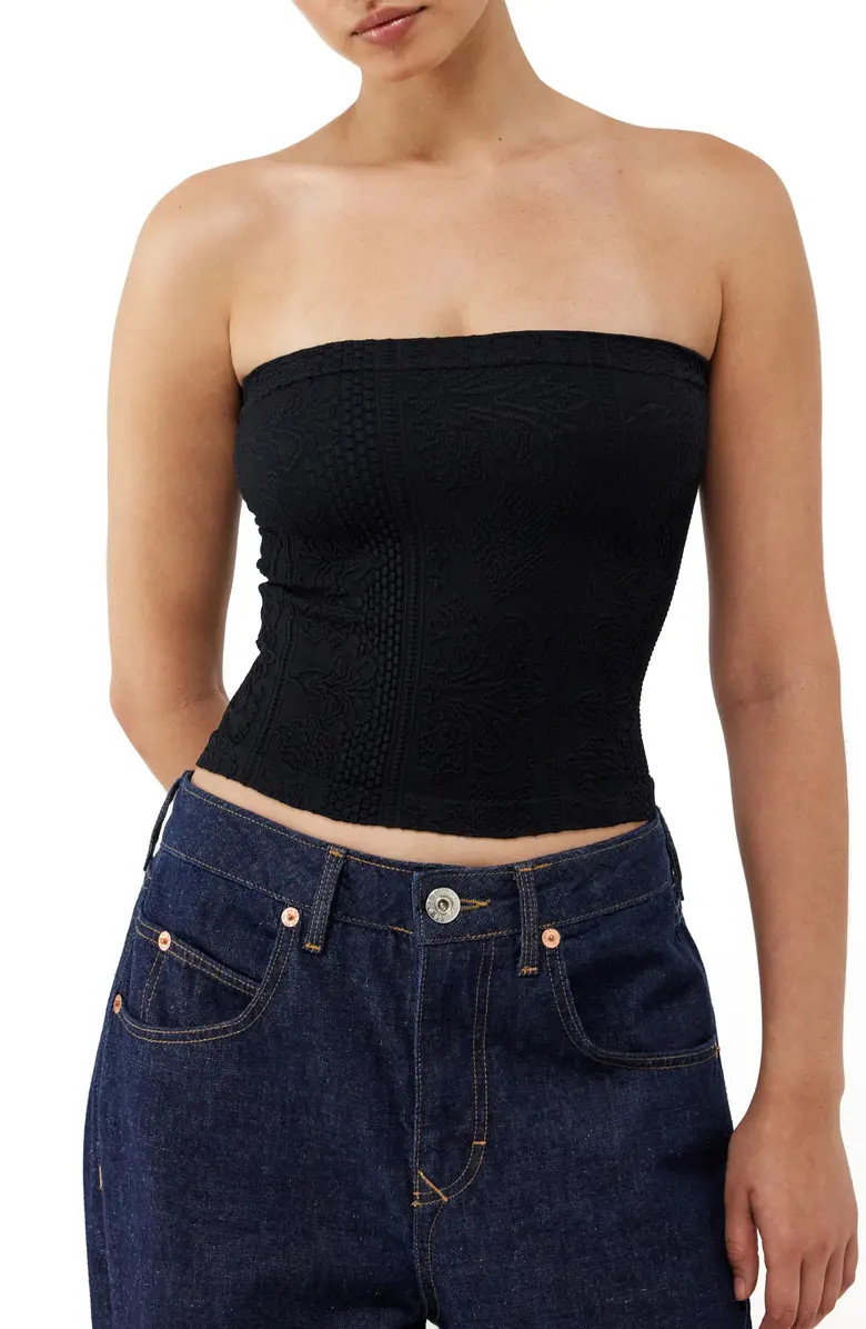 Tapestry Crop Tube Top | Nordstrom