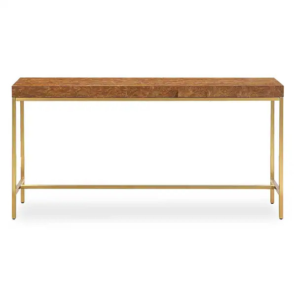 Uttermost Moran Burl Console Table | Bed Bath & Beyond
