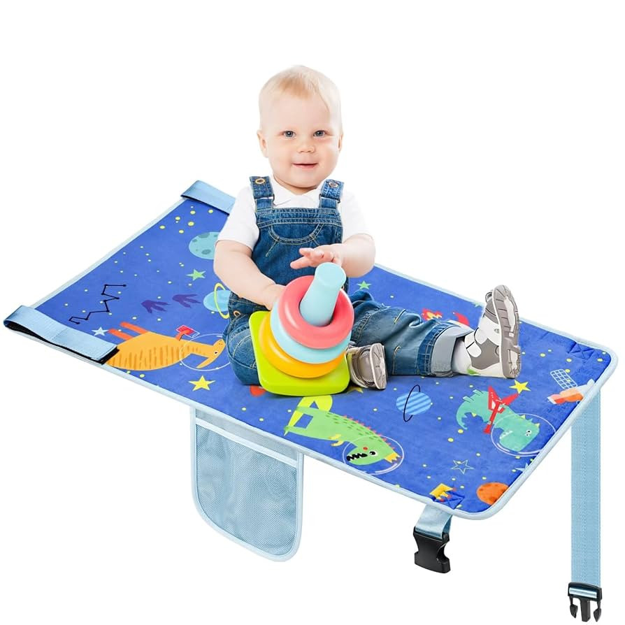 Toddler Airplane Bed, Airplane Seat Extender for Kids, Toddler Airplane Travel Essentials, Portab... | Amazon (US)