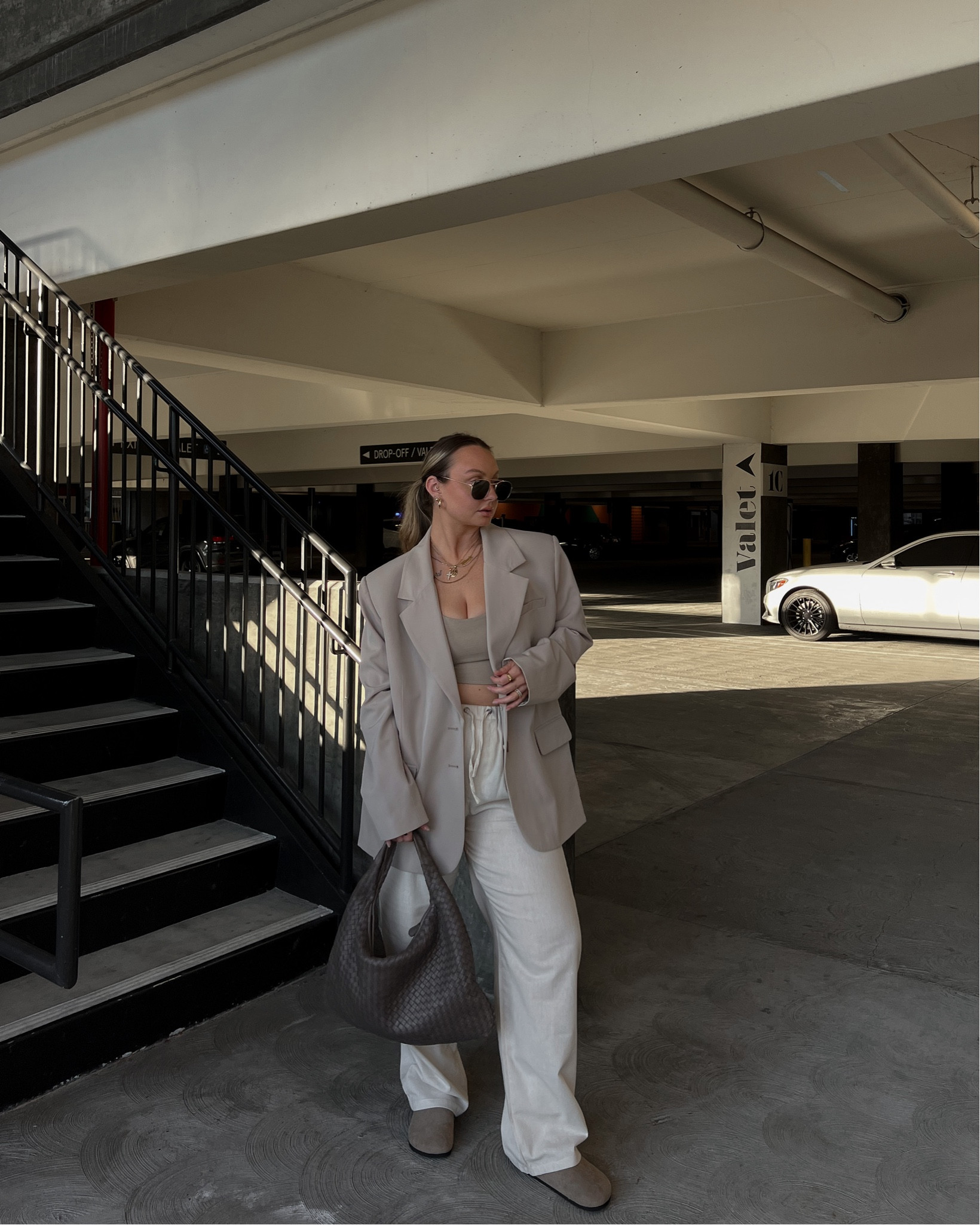 easy monochromatic outfit 🫶🏼
blazer - XL
pants - L
top - M

#LTKHoliday #LTKFind #LTKSeasonal