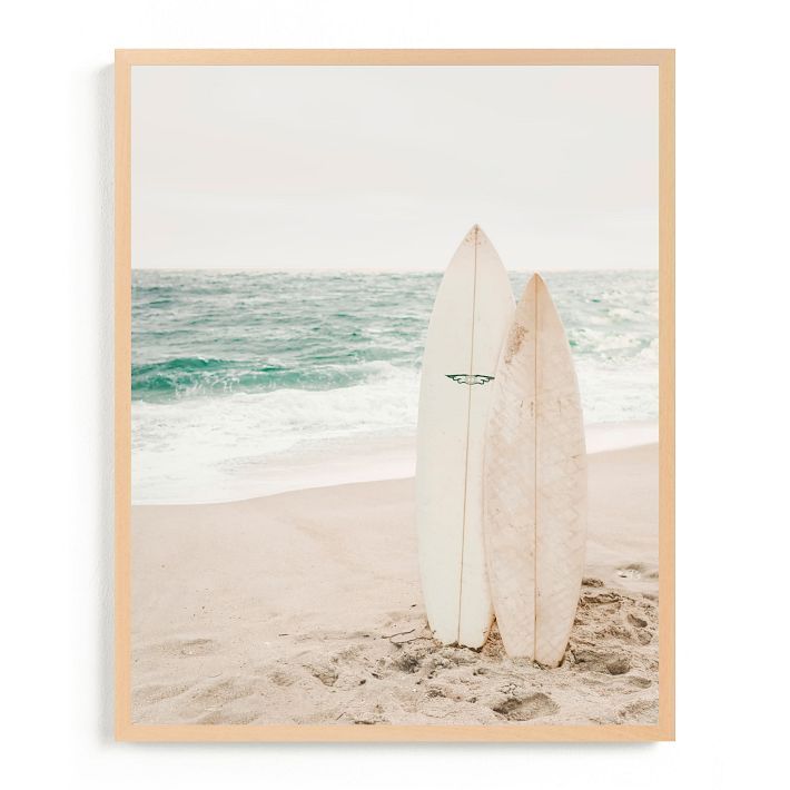 Minted® Two Boards Framed Wall Art | Pottery Barn Teen