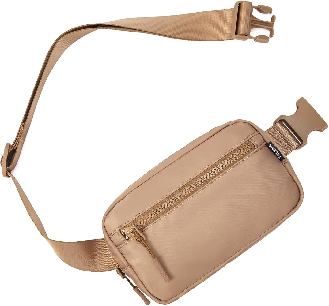 Telena Fanny Packs for Women Men Fashionable Cross Body Fanny Pack Belt Bag for Women with Adjust... | Amazon (US)