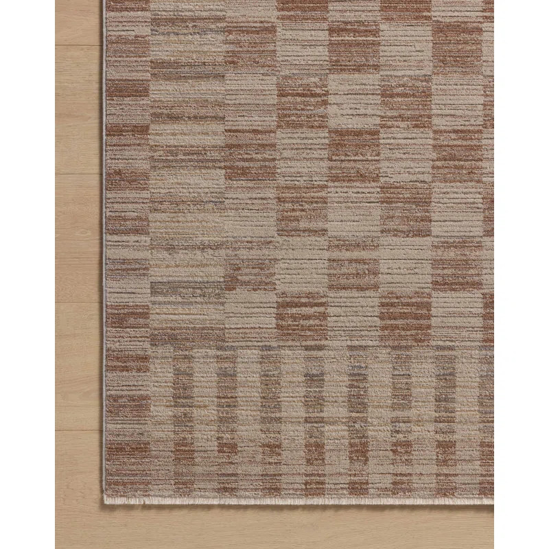 Amber Lewis x Loloi Cali Brick / Natural Area Rug | Wayfair North America