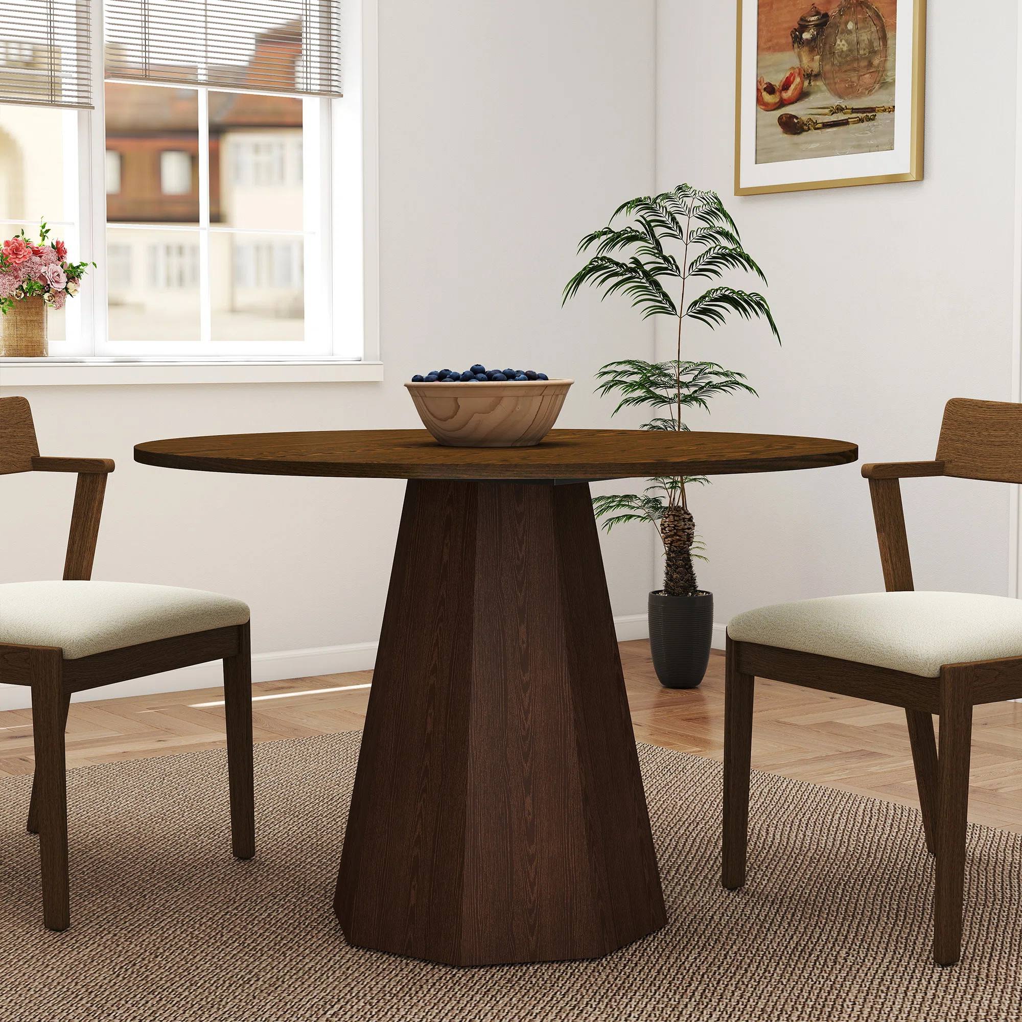 39" Round Pedestal Dining Table | Wayfair North America