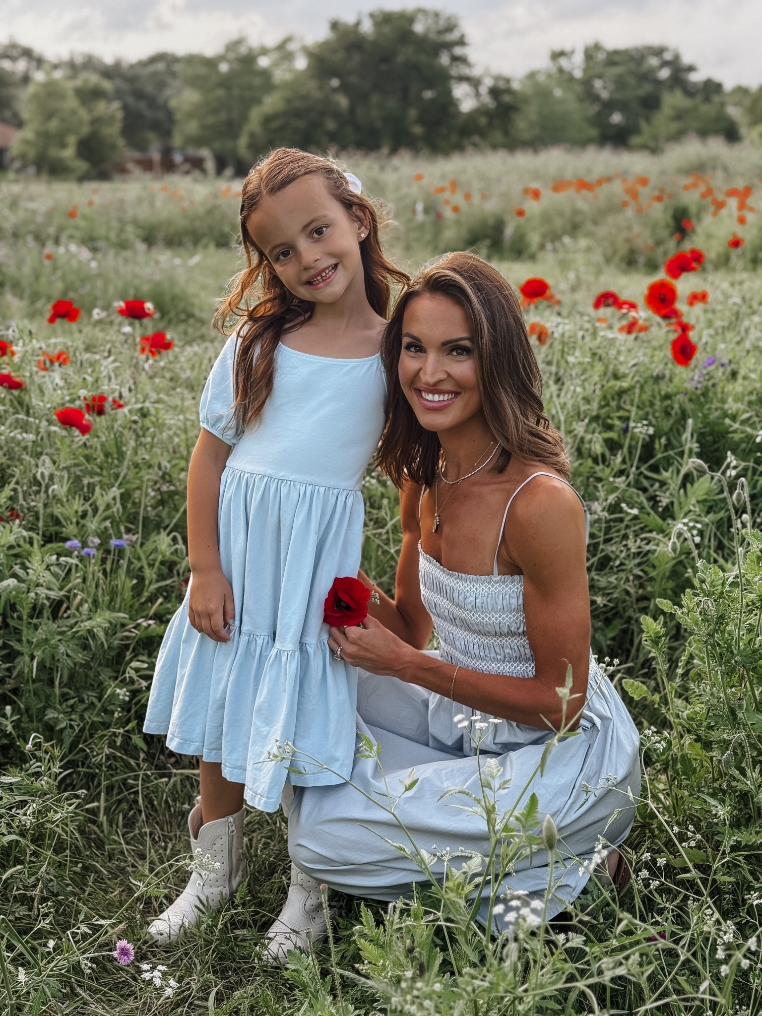 spring family photos 🩵